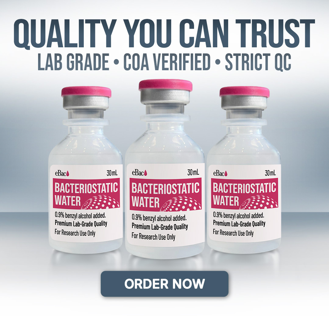 Bacteriostatic Water, Ready to Order