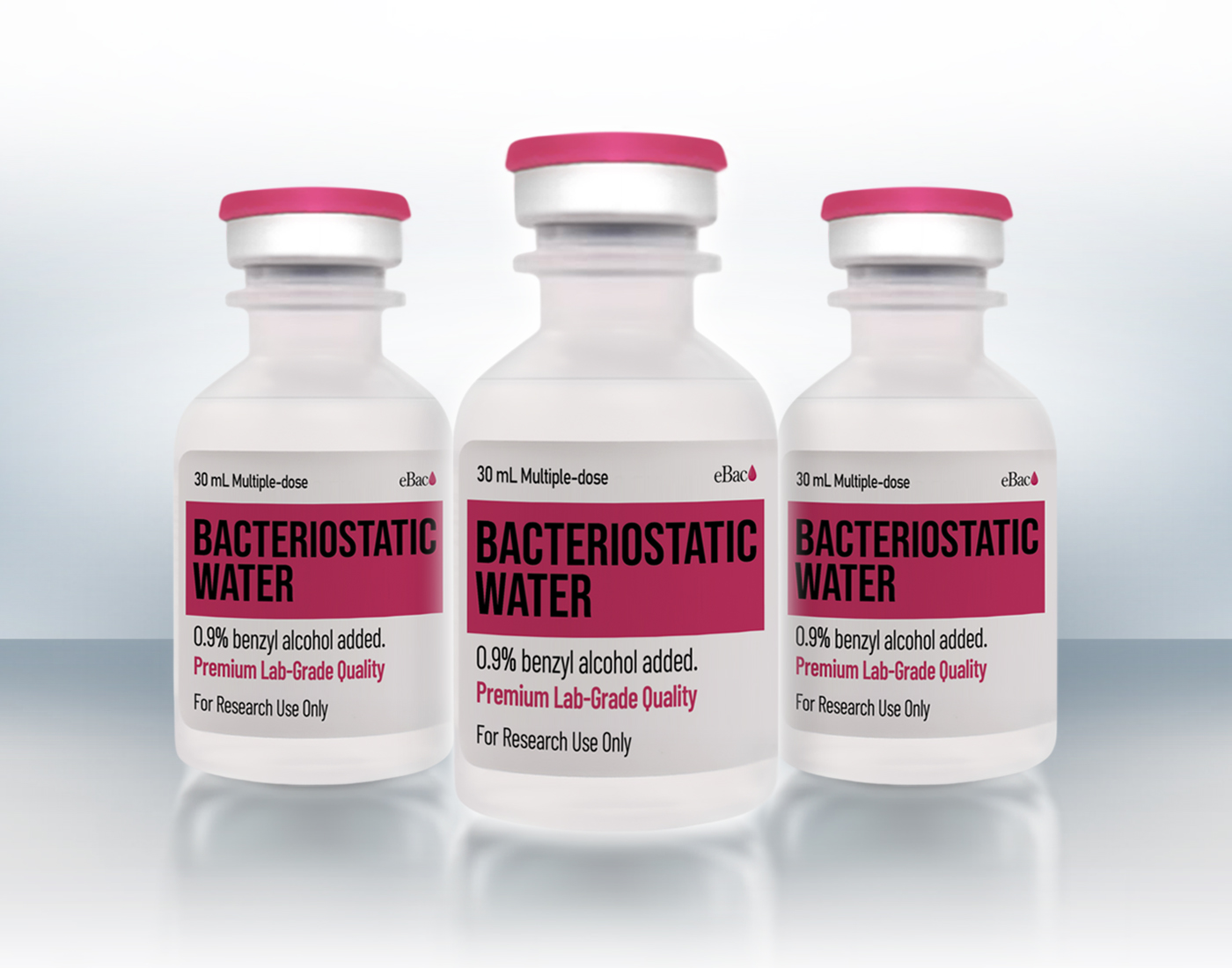 Bacteriostatic Water- 3 Vial Pack