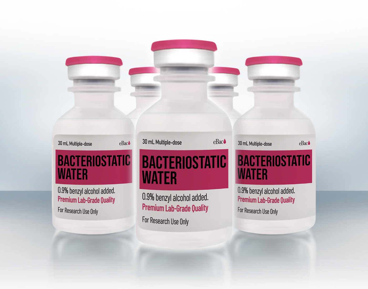 Bacteriostatic Water- 5 Vial Pack