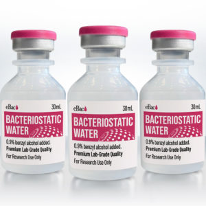 Bacteriostatic Water- 3 Pack | eBac