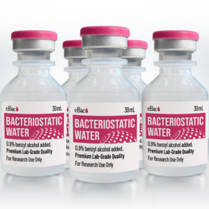 Bacteriostatic Water - 5 Pack | eBac
